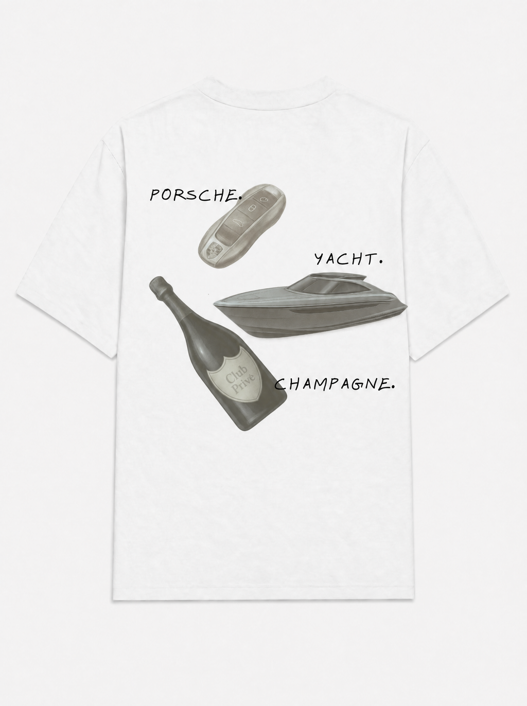 Porsche. Yacht. Champagne.