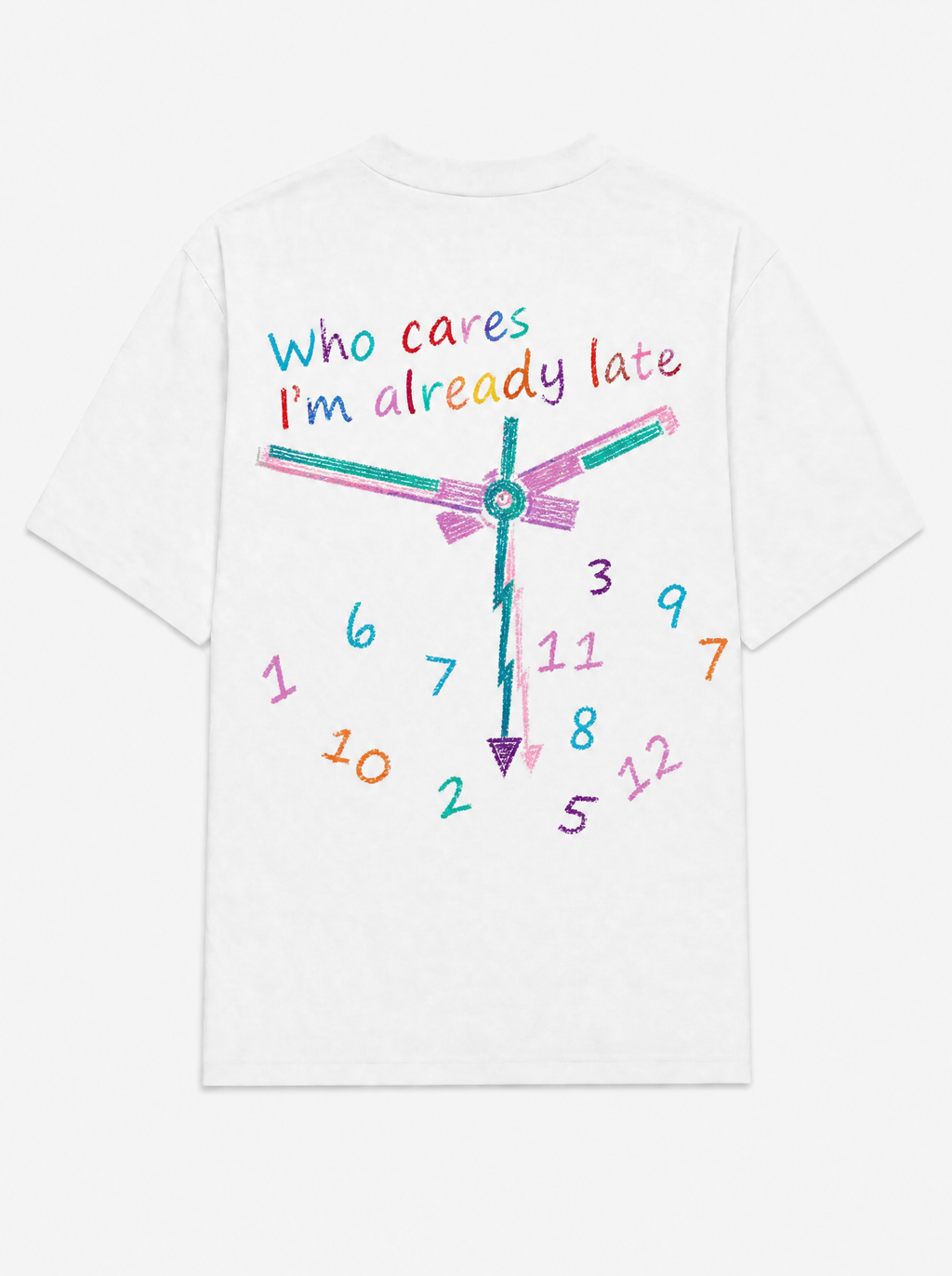 Who cares I'm already late