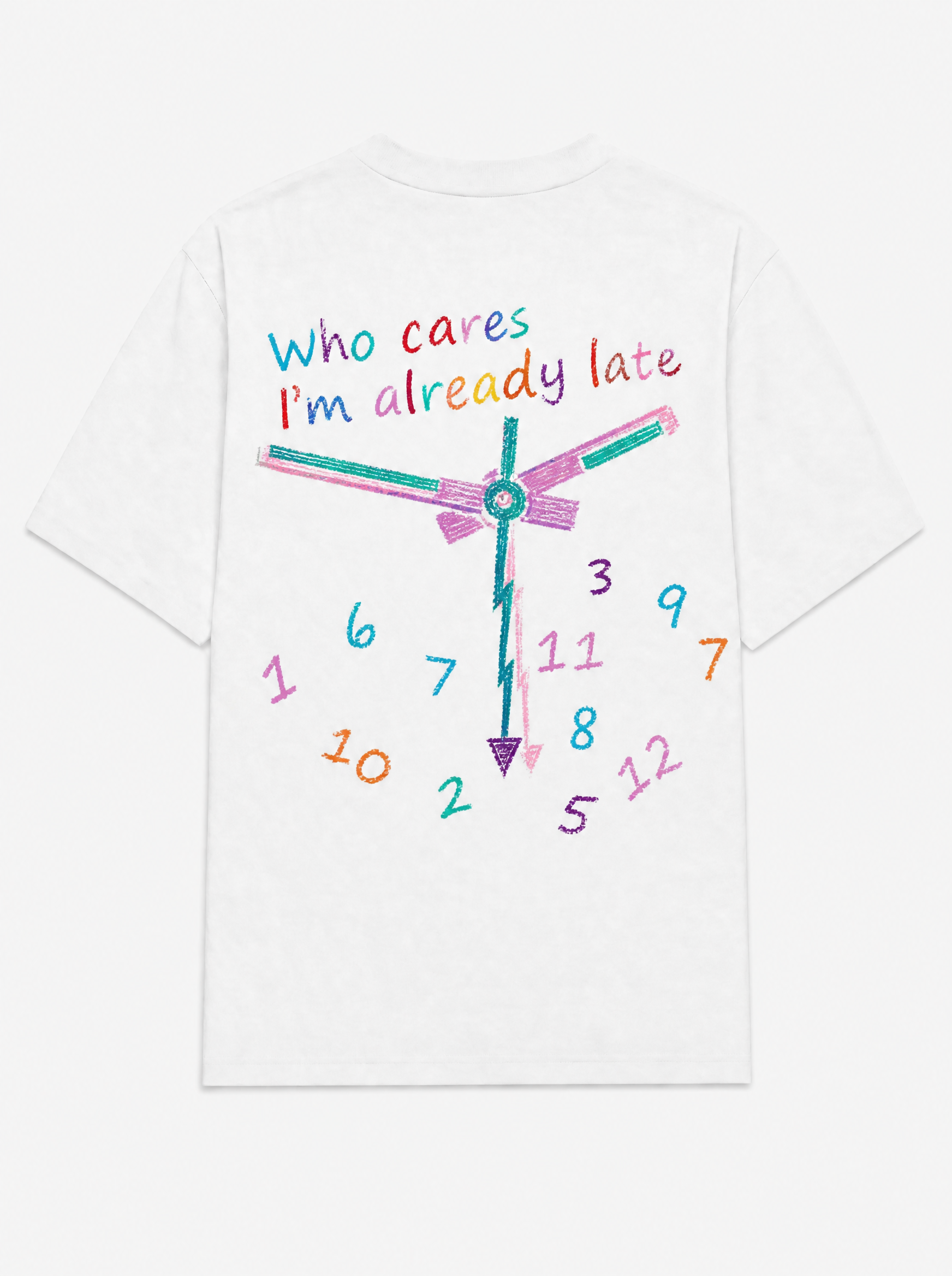 Who cares I'm already late