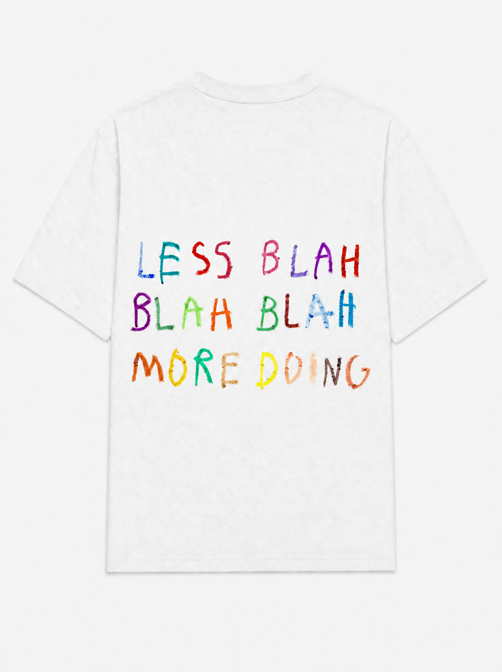 Less blah blah more doing