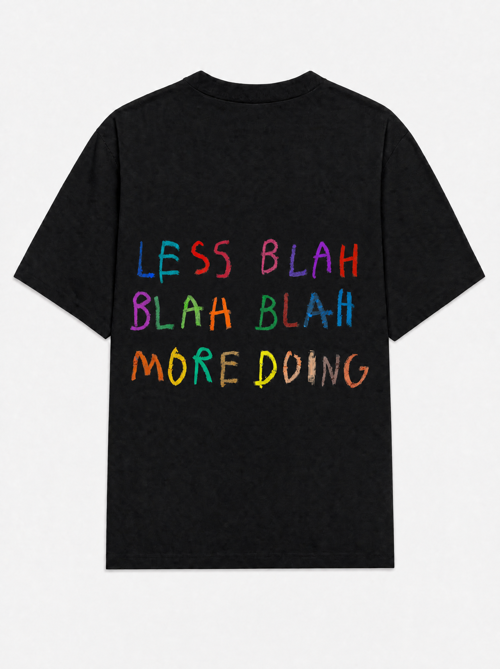 Less blah blah more doing