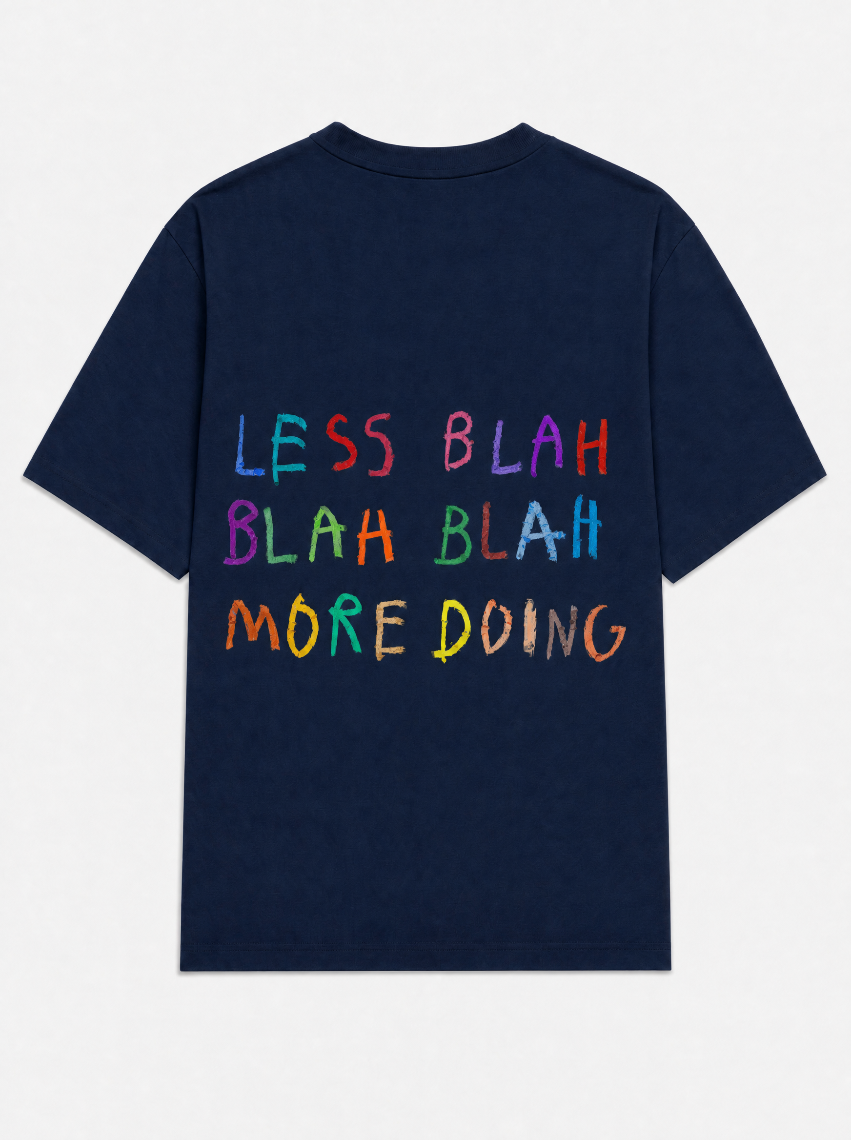 Less blah blah more doing