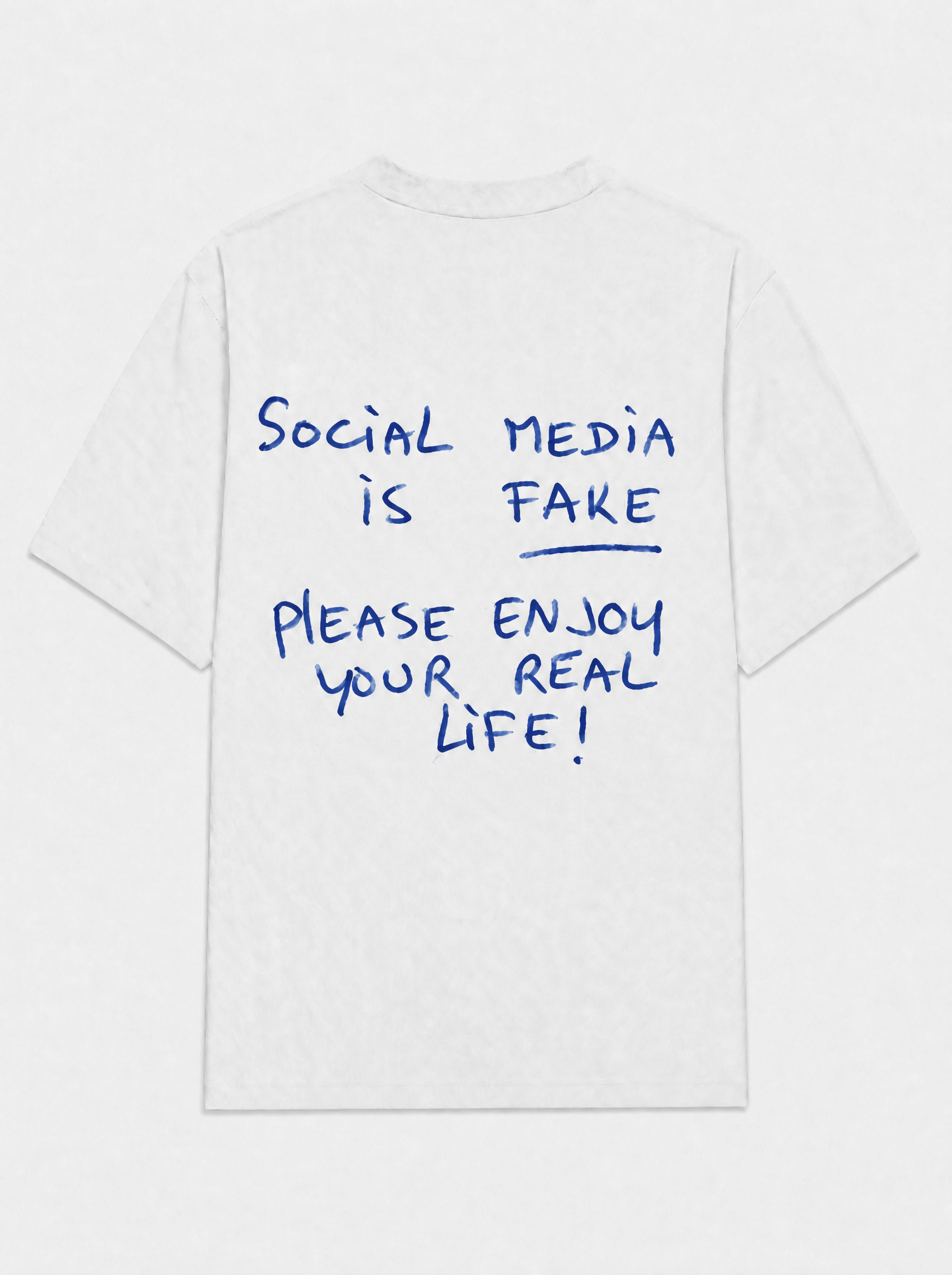 Social media is fake