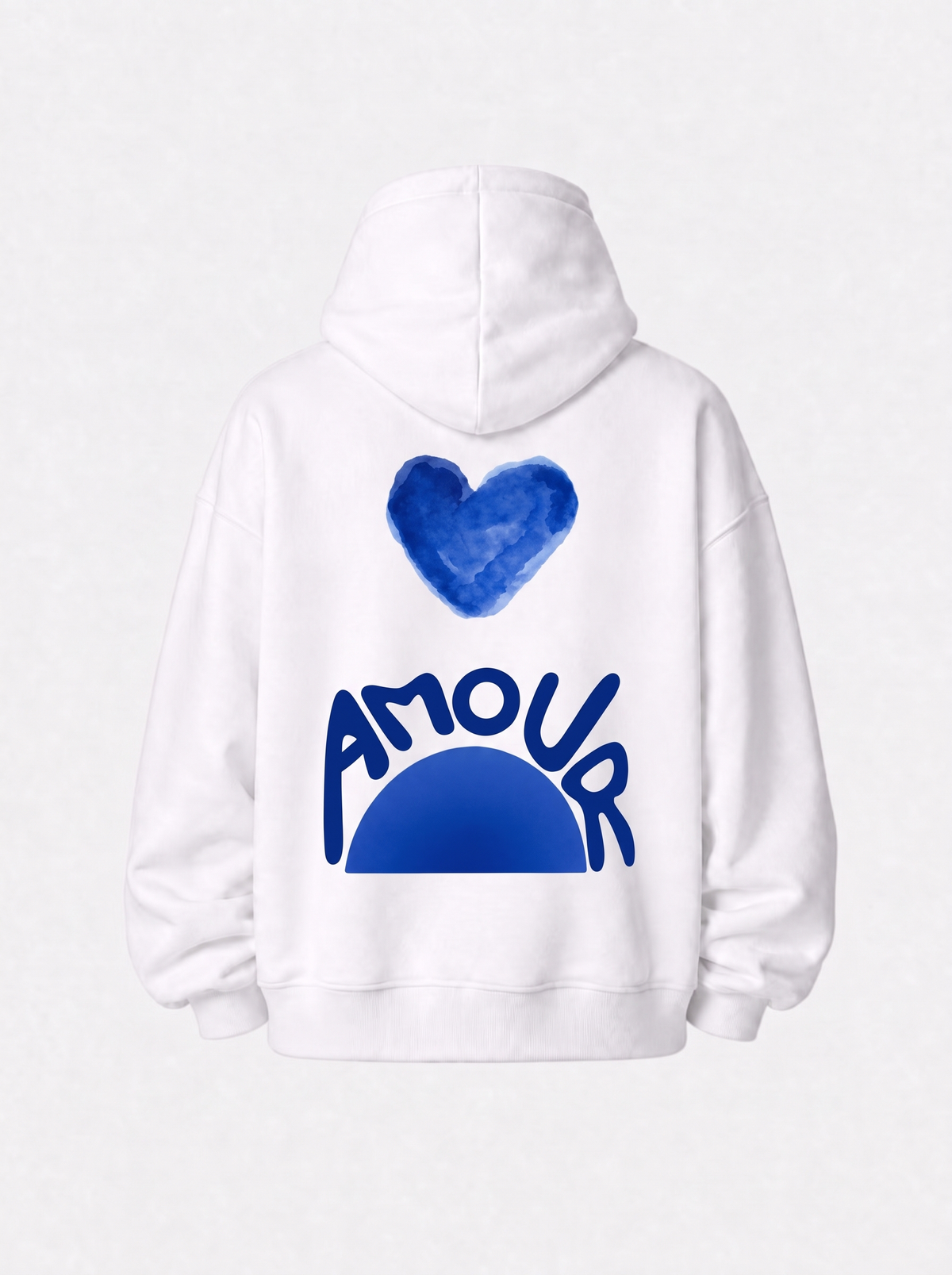 Amour Hoodie White