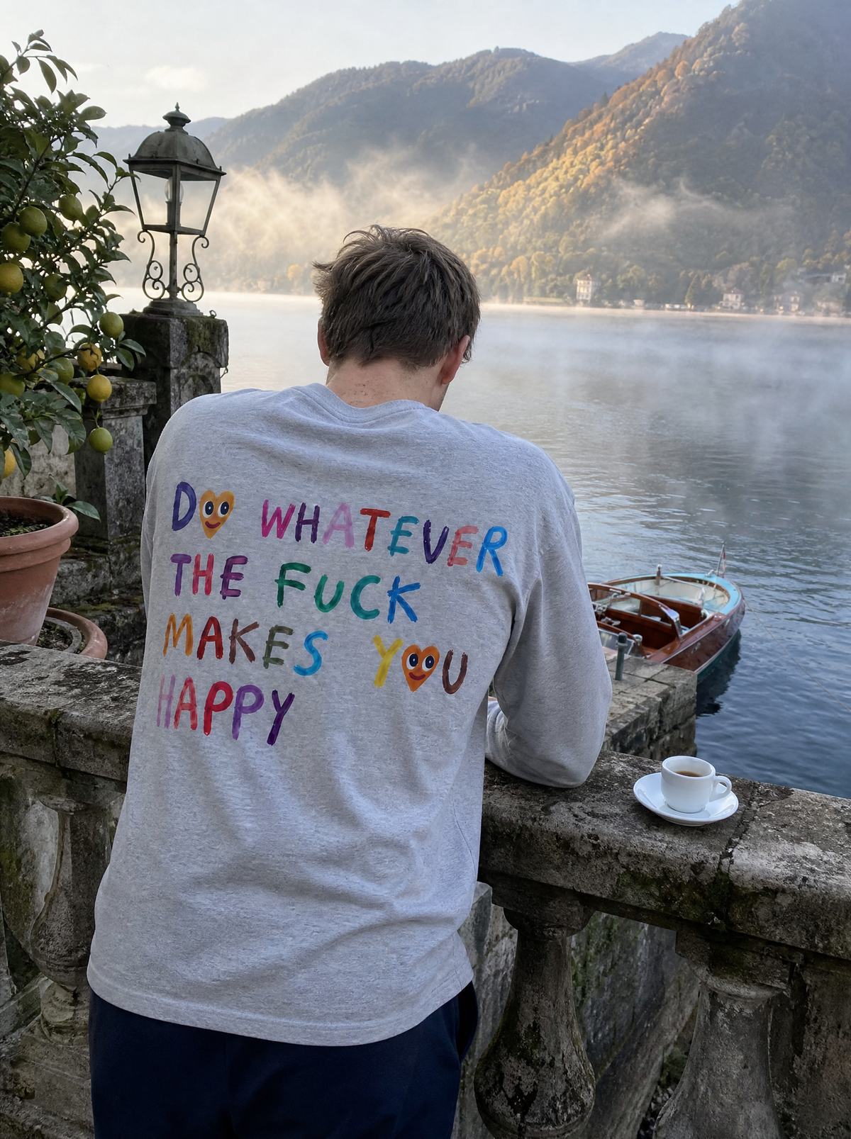 Do whatever the fuck makes you happy - Longsleeve